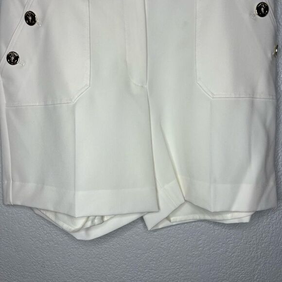 New! Tommy Hilfiger White Dress Sailor Lined Women’s Plus Size Shorts 14 - Picture 6 of 14